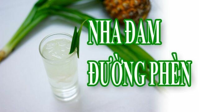 Chè nha đam đường phèn